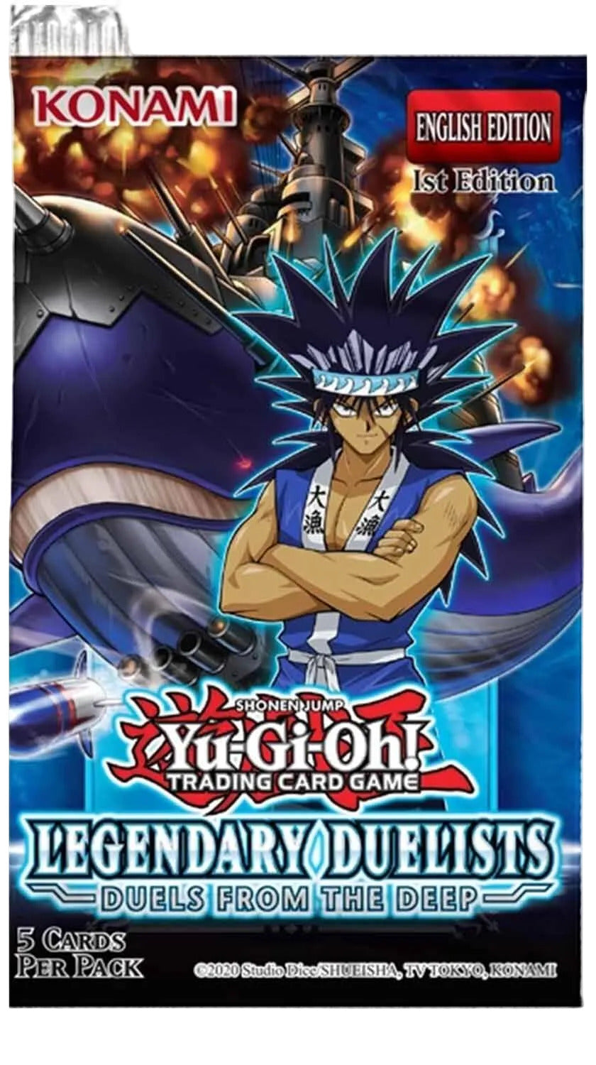 Yu-Gi-Oh Legendary Duelists - Duels From the Deep 1-Booster Pack