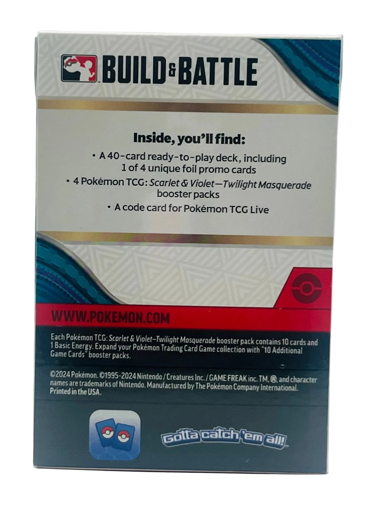 Pokemon - Scarlet and Violet - Twilight Masquerade - Build and Battle