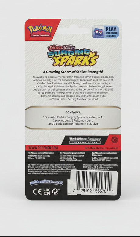 Surging Sparks Checklane Blister - Pachirisu