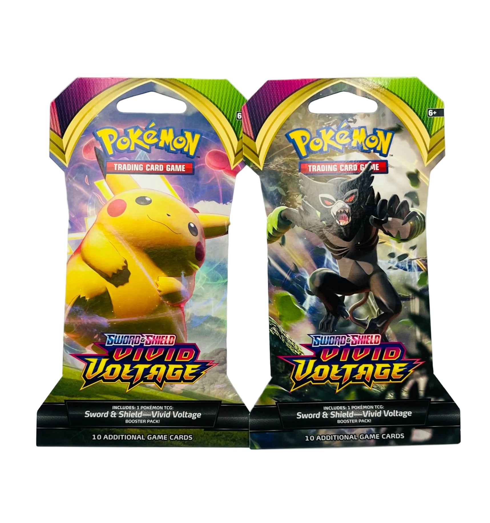 Vivid Voltage Sleeved- 1 Sleeved Booster Pack ( random Artwork )