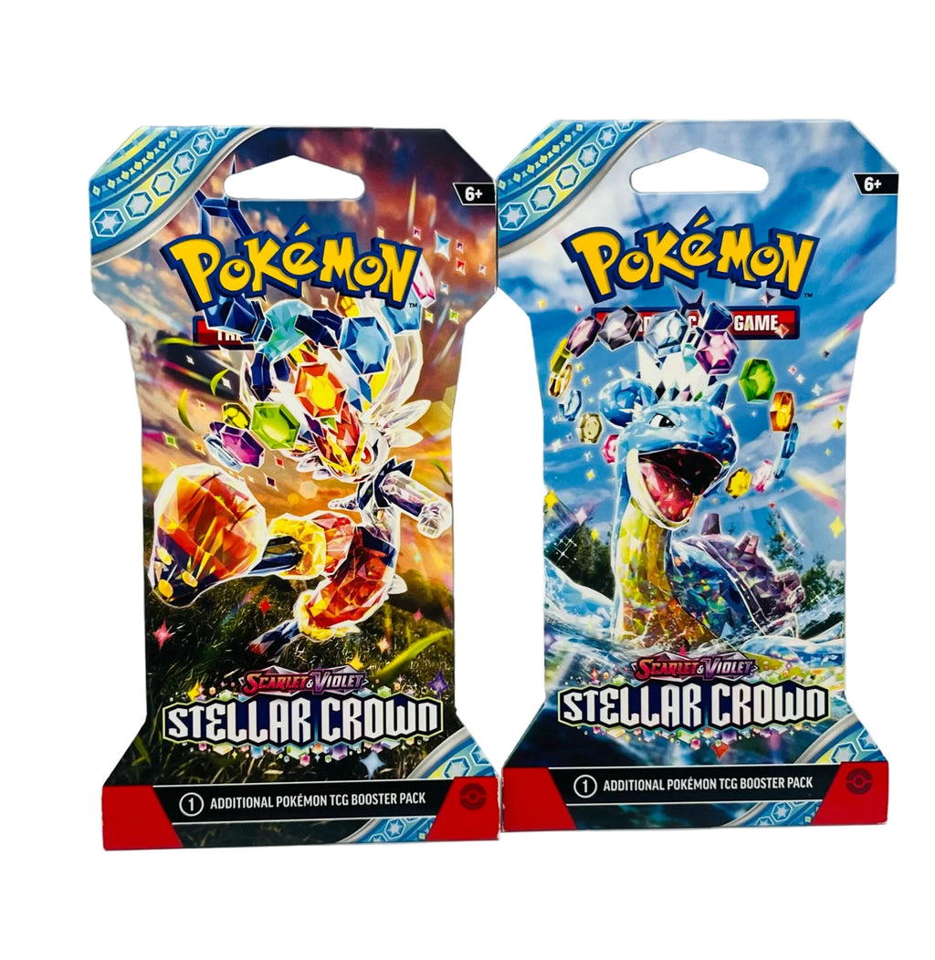 Scarlet & Violet-Stellar Crown - 1 Sleeved Booster Pack ( Random Artwork )