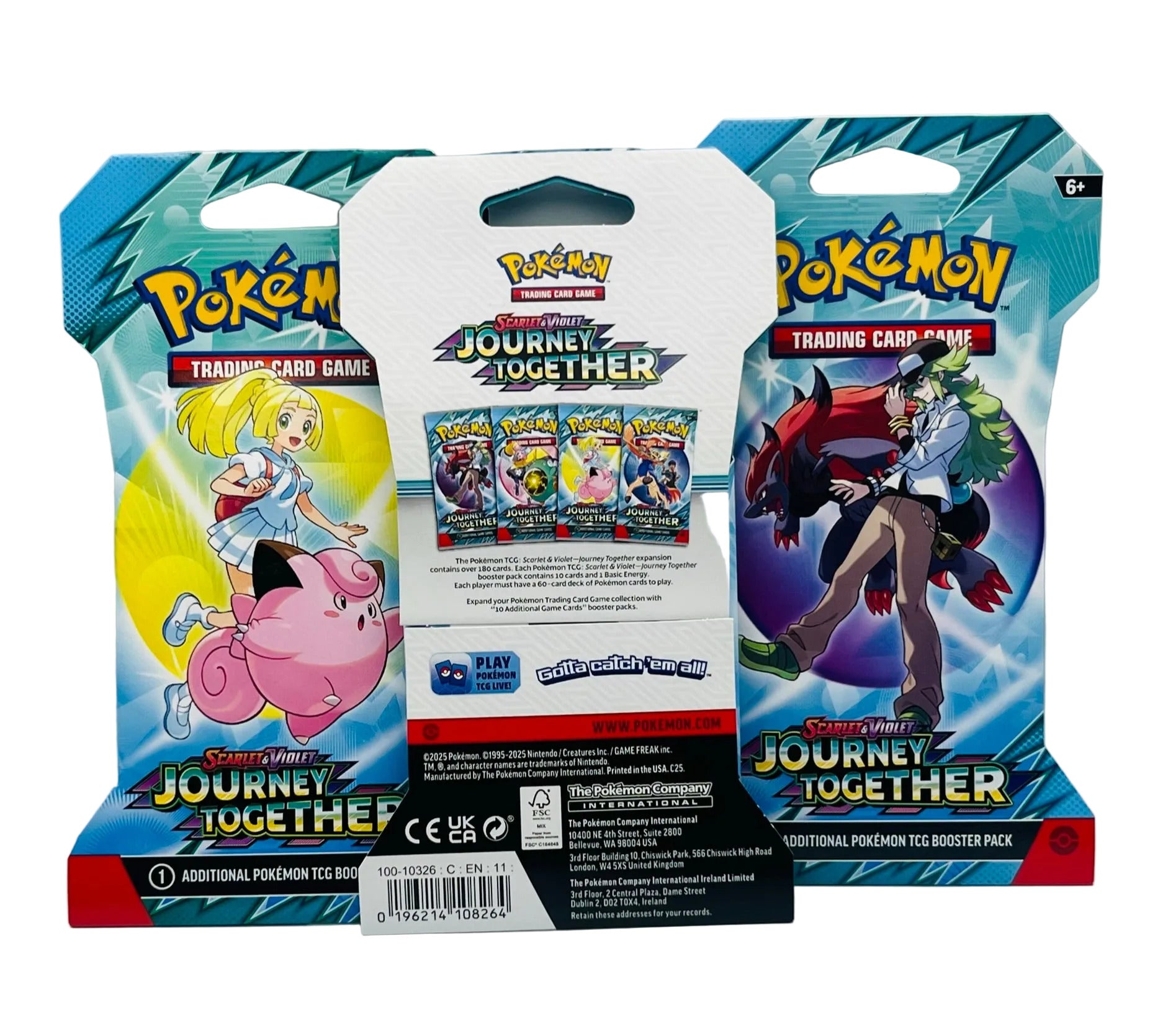 Scarlet & Violet-Journey Together-  1 Sleeved Booster Pack (Random Artwork )