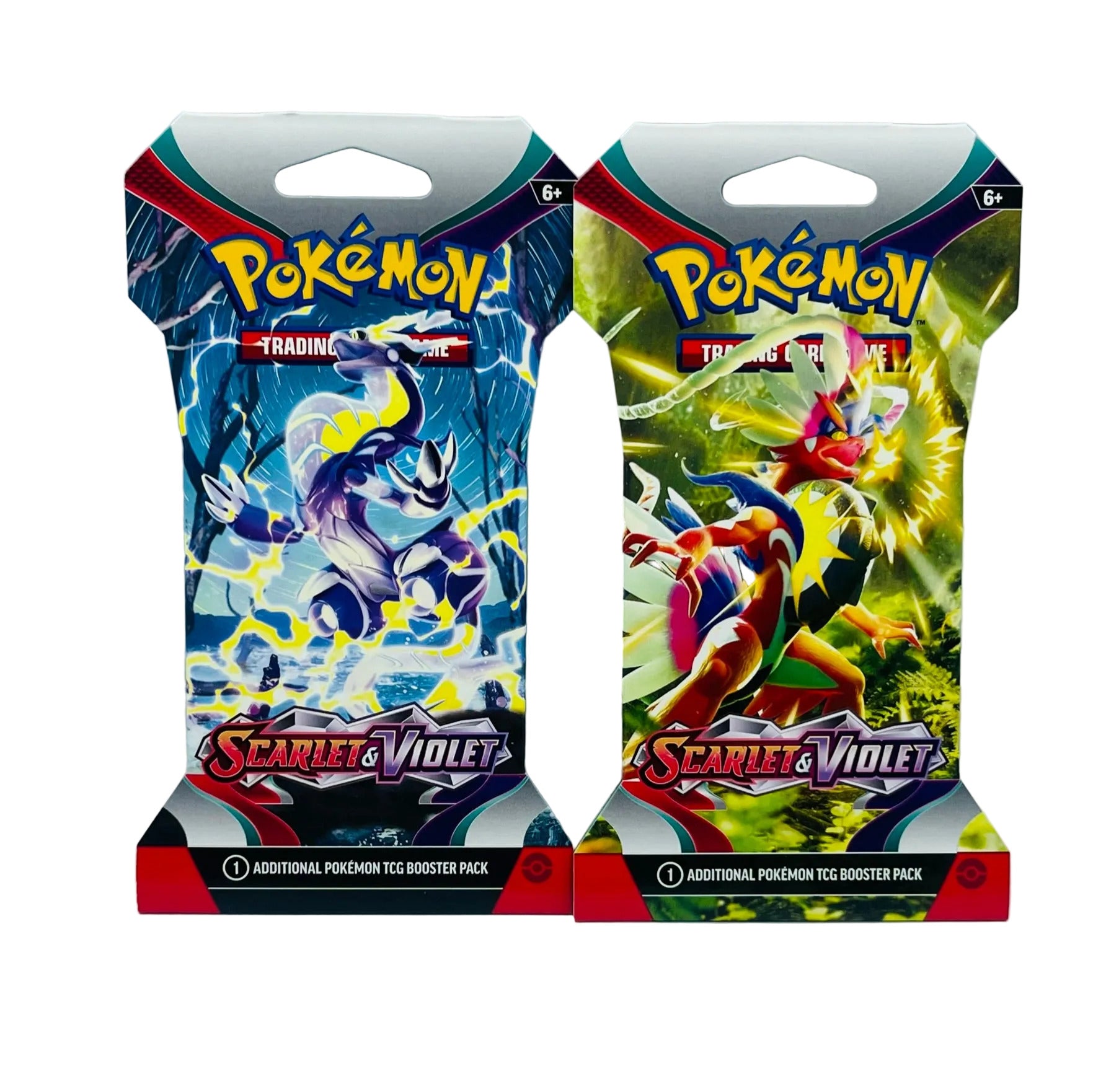 Scarlet and Violet  - 1 Sleeved Booster Pack ( Random Artwork )