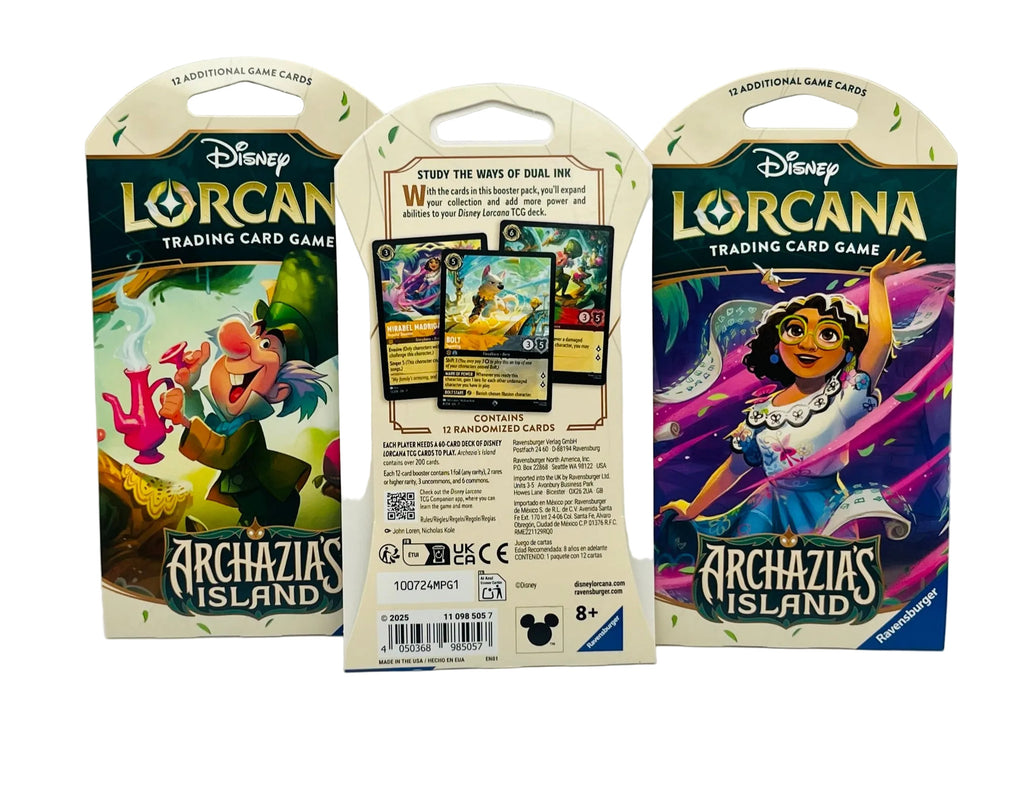 Disney Lorcana: Archazia's Island - 1 Sleeved Booster Pack ( Random Artwork )
