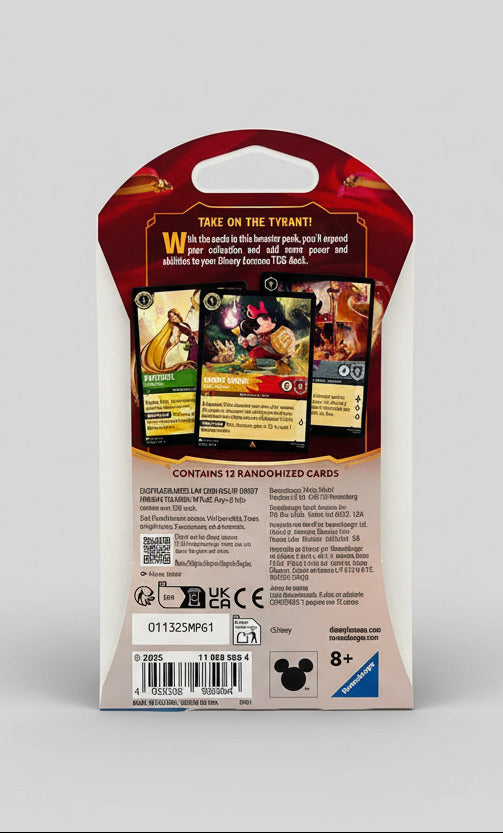 Disney Lorcana: Reign of Jafar -1 Sleeved Booster Pack