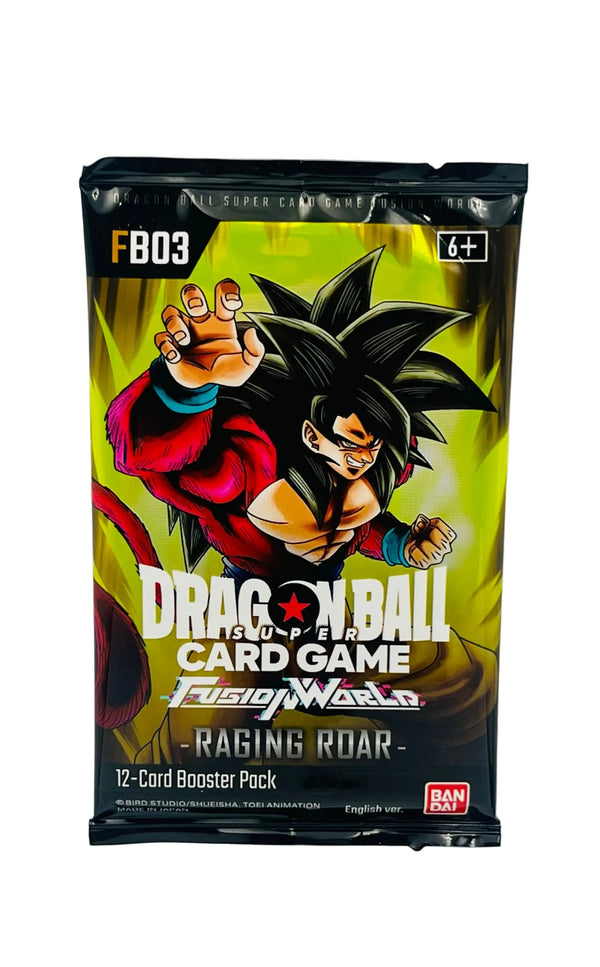 Dragon Ball Super Card Game Fusion World Raging Roar 1-Booster Pack