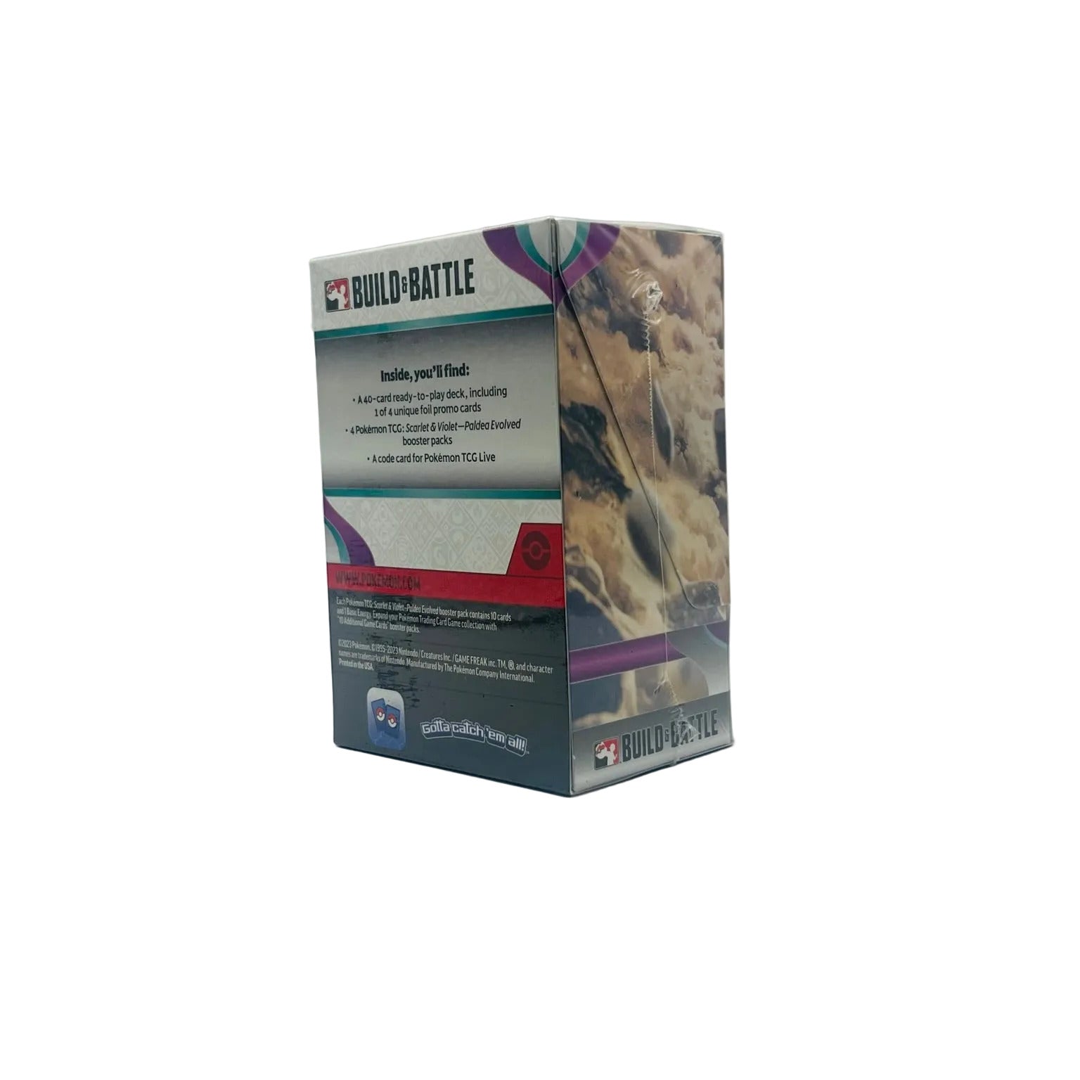 Pokemon Paldea Evolved Build And Battle Box