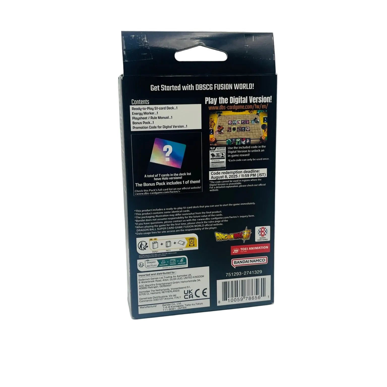 Dragon Ball Super - Fusion World Starter Deck 5 - Bardock