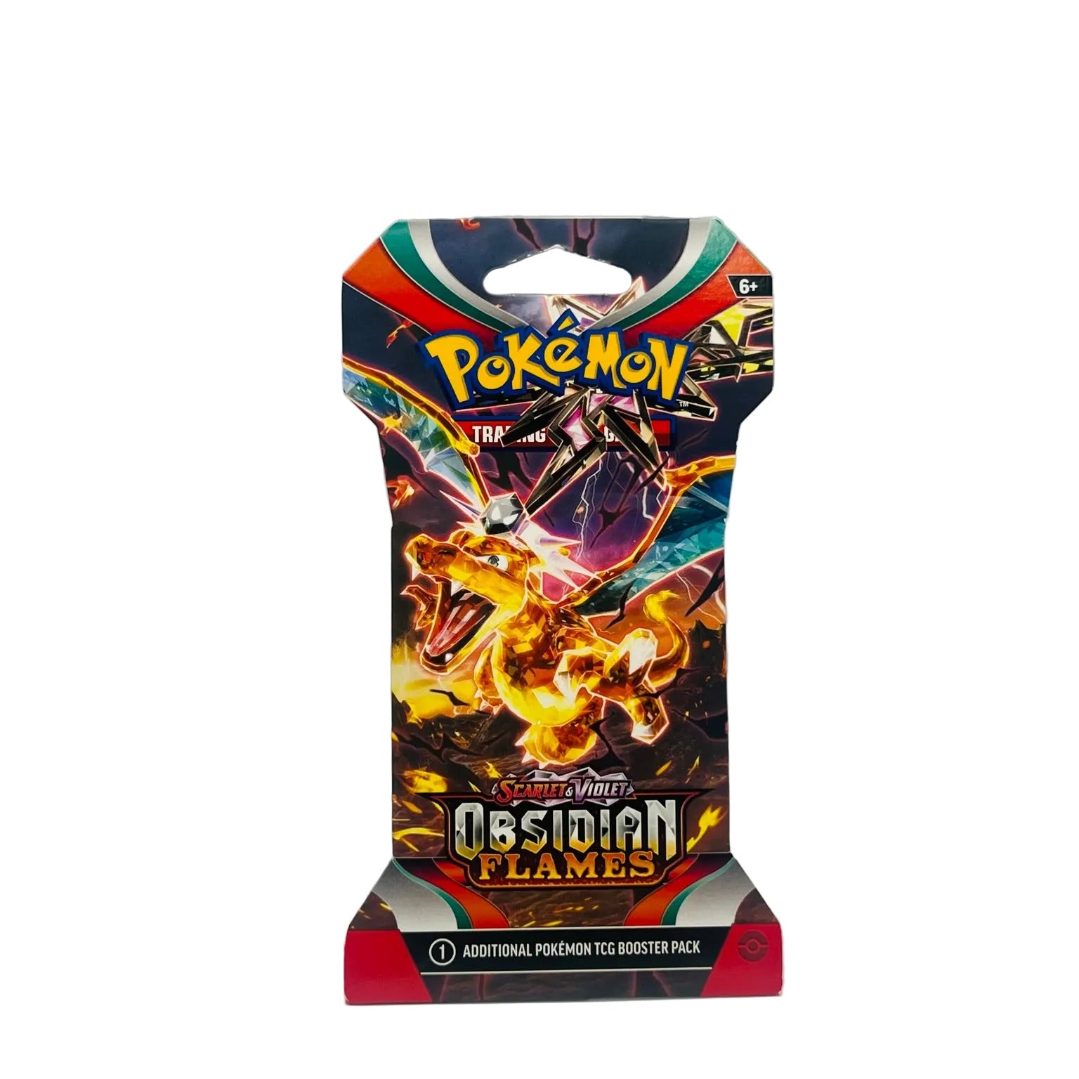 Pokemon TCG: Scarlet & Violet - Obsidian Flames 1- Sleeved Booster Pack ( Random Artwork )