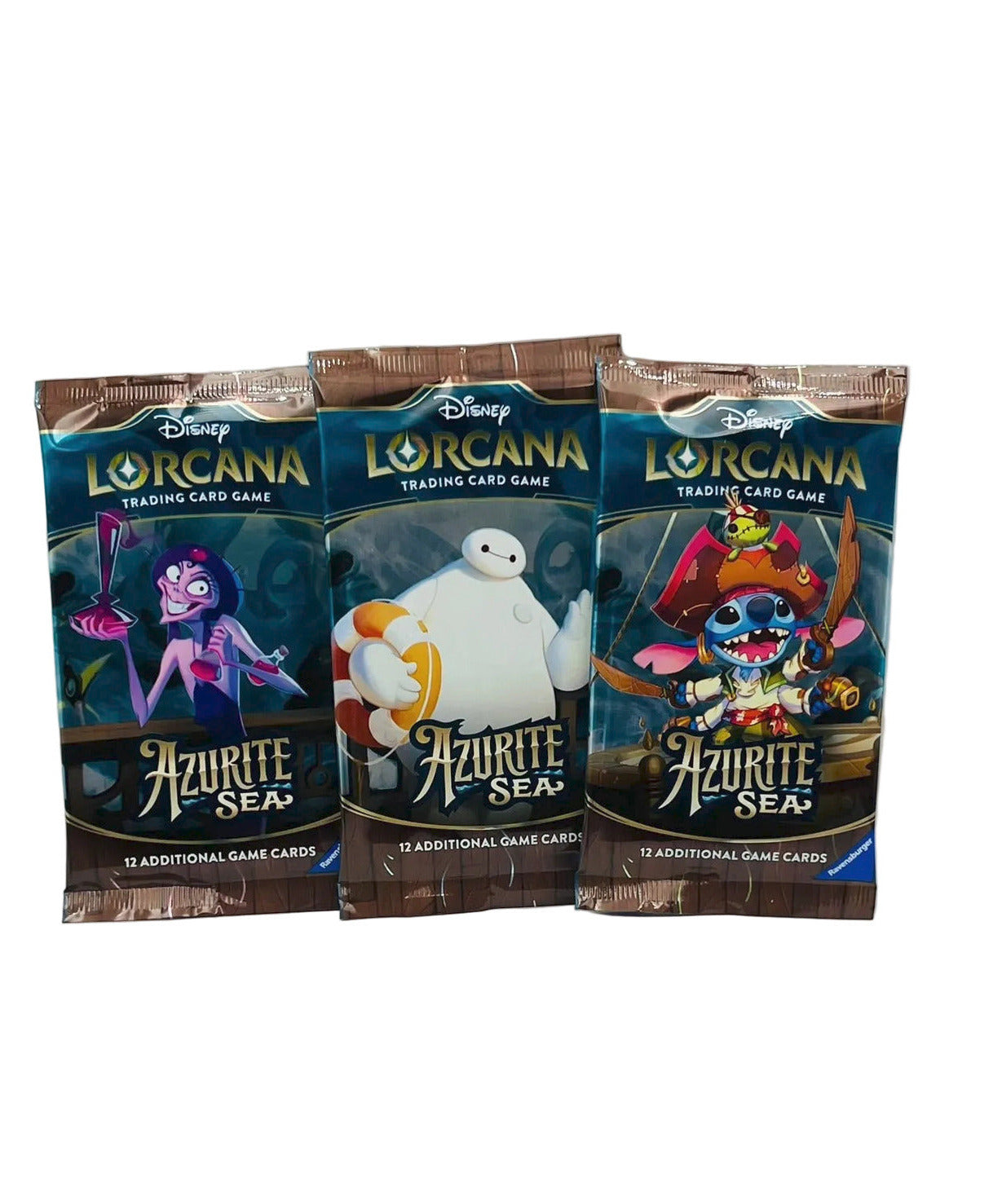 Disney Lorcana: Azurite Sea-1 Booster Pack ( Random Artwork )