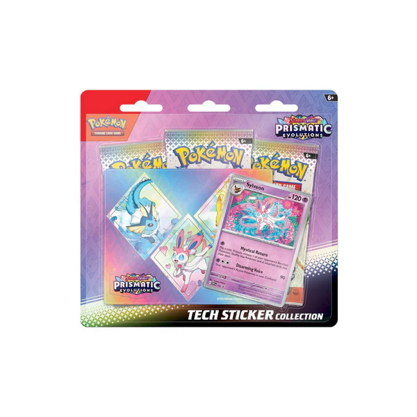 Scarlet & Violet Prismatic Evolutions Tech Sticker Collection - Sylveon