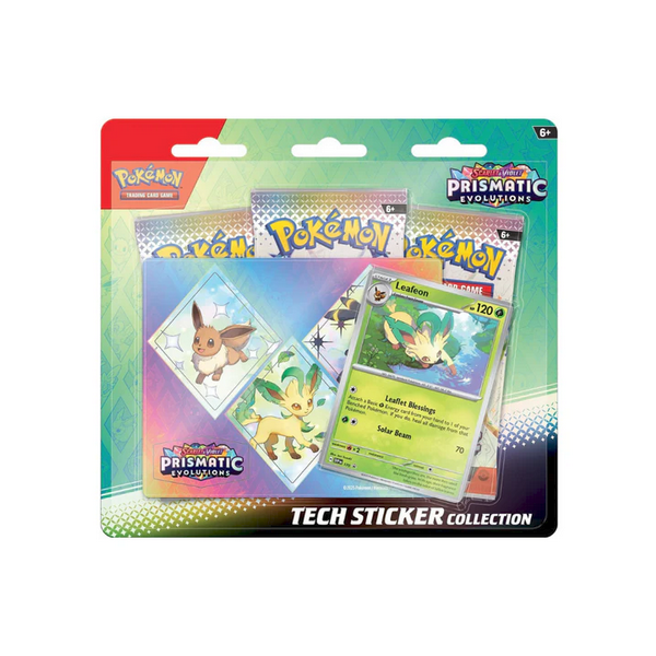 Scarlet & Violet Prismatic Evolutions Tech Sticker Collection - Leafeon