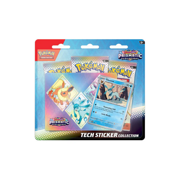 Scarlet & Violet - Prismatic Evolutions Tech Sticker Collection - Glaceon
